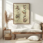 Floral design for printed textile Pl XXXI 1800–1818 Unknown 5 mockup