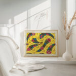 Floral design for printed textiles III 1800–1818 Unknown 4 mockup