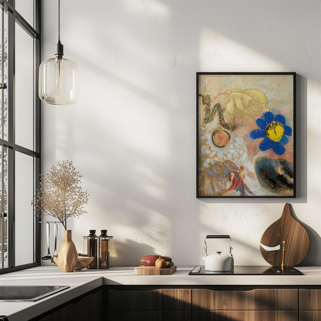 Flore Sous Marine Odilon Redon 6 mockup