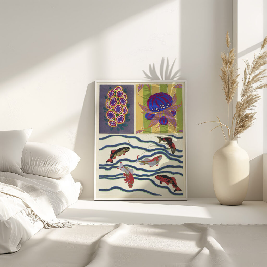 Floreal dessins coloris nouveaux Pl.01 1925 Emile Allain Seguy 4 mockup