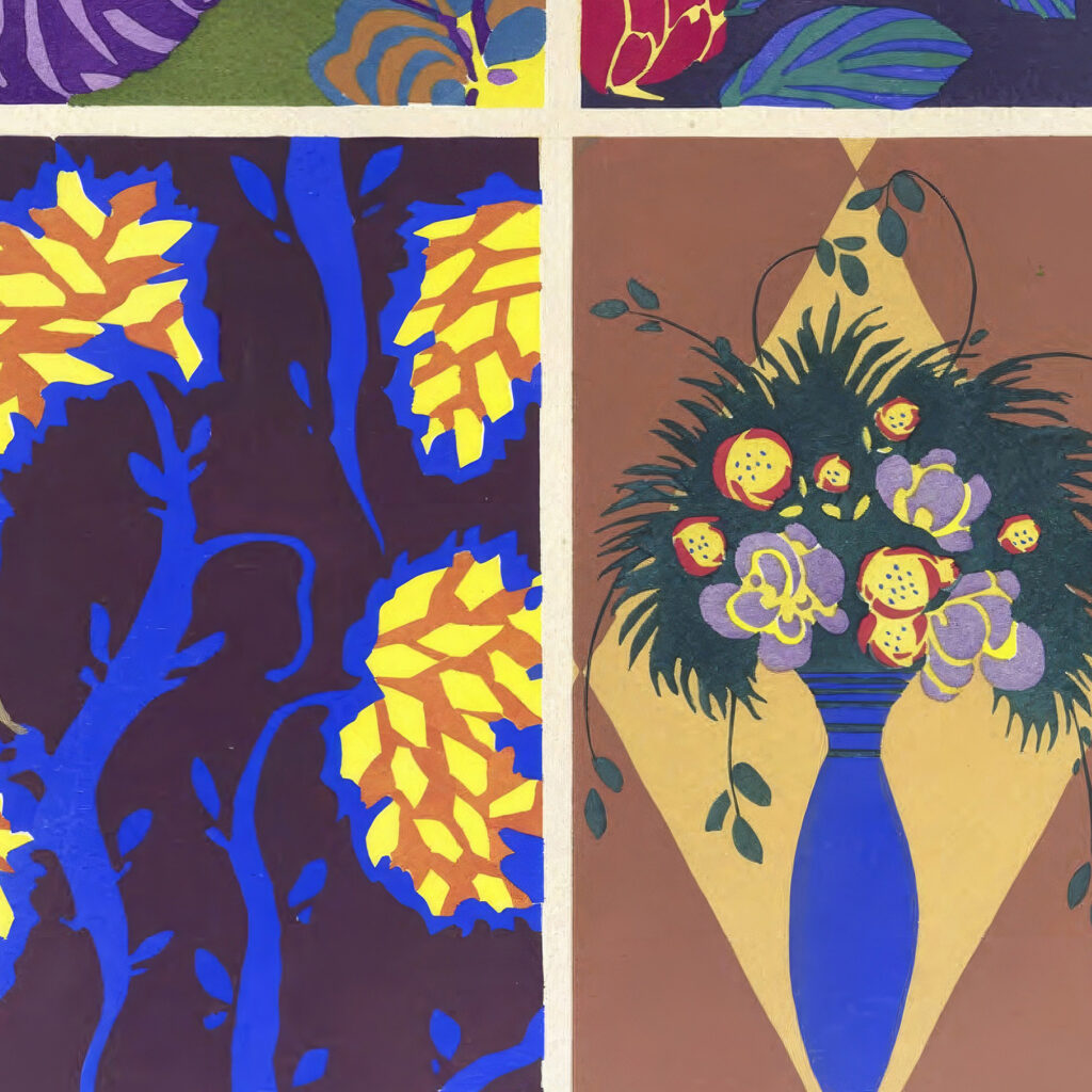 Floreal dessins coloris nouveaux Pl.02 1925 Emile Allain Seguy 8 mockup