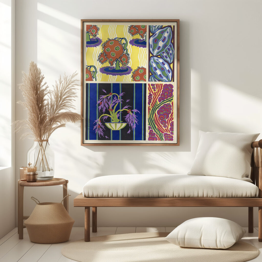 Floreal dessins coloris nouveaux Pl.03 1925 Emile Allain Seguy 5 mockup