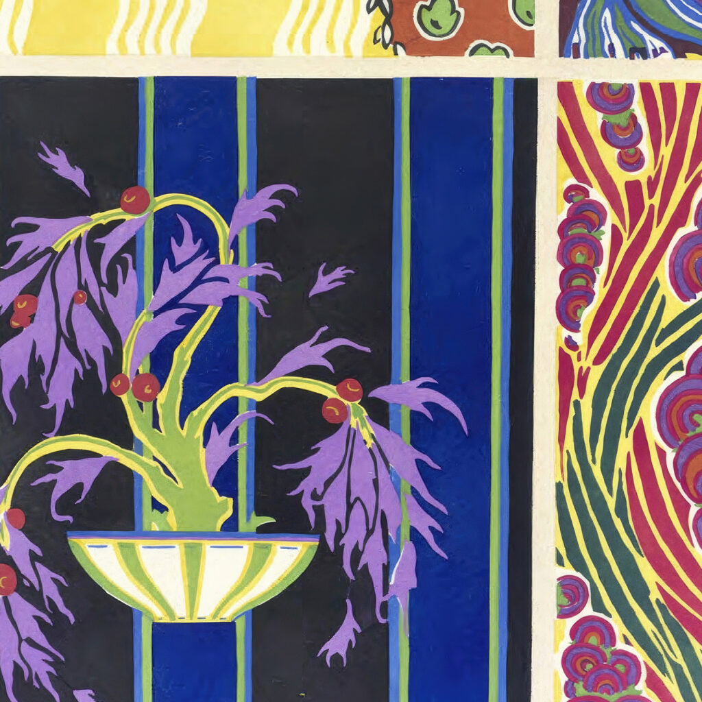 Floreal dessins coloris nouveaux Pl.03 1925 Emile Allain Seguy 8 mockup