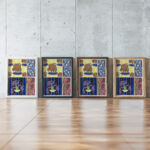 Floreal dessins coloris nouveaux Pl.03 1925 Emile Allain Seguy framed posters mockup