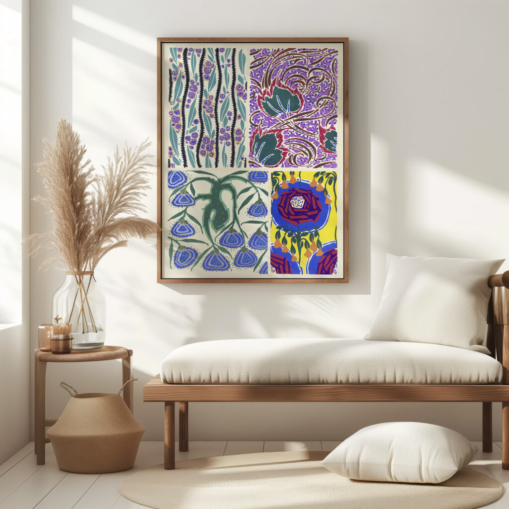 Floreal dessins coloris nouveaux Pl.04 1925 Emile Allain Seguy 5 mockup