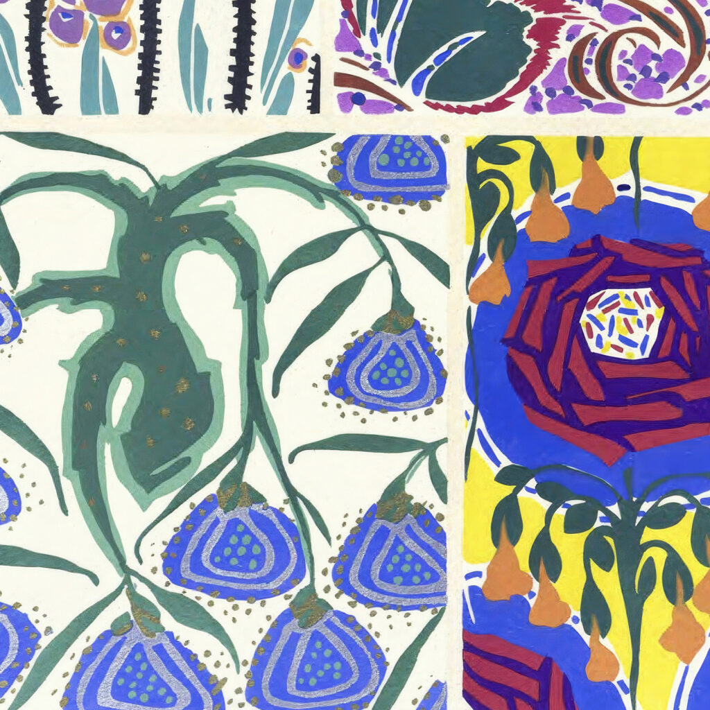 Floreal dessins coloris nouveaux Pl.04 1925 Emile Allain Seguy 8 mockup