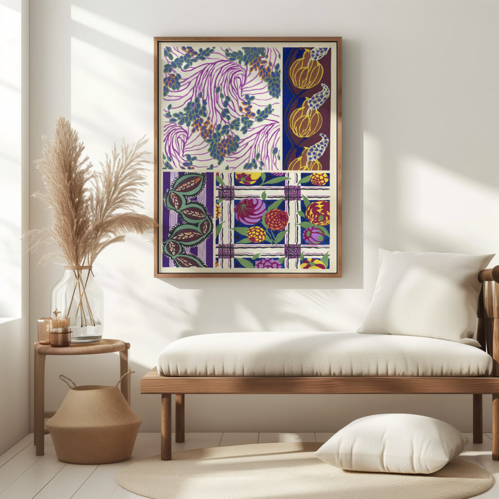 Floreal dessins coloris nouveaux Pl.06 1925 Emile Allain Seguy 5 mockup