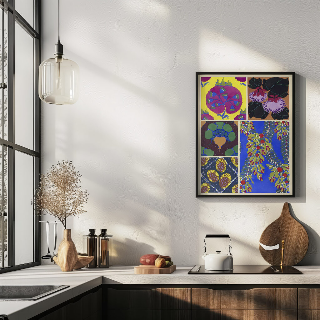 Floreal dessins coloris nouveaux Pl.07 1925 Emile Allain Seguy 6 mockup