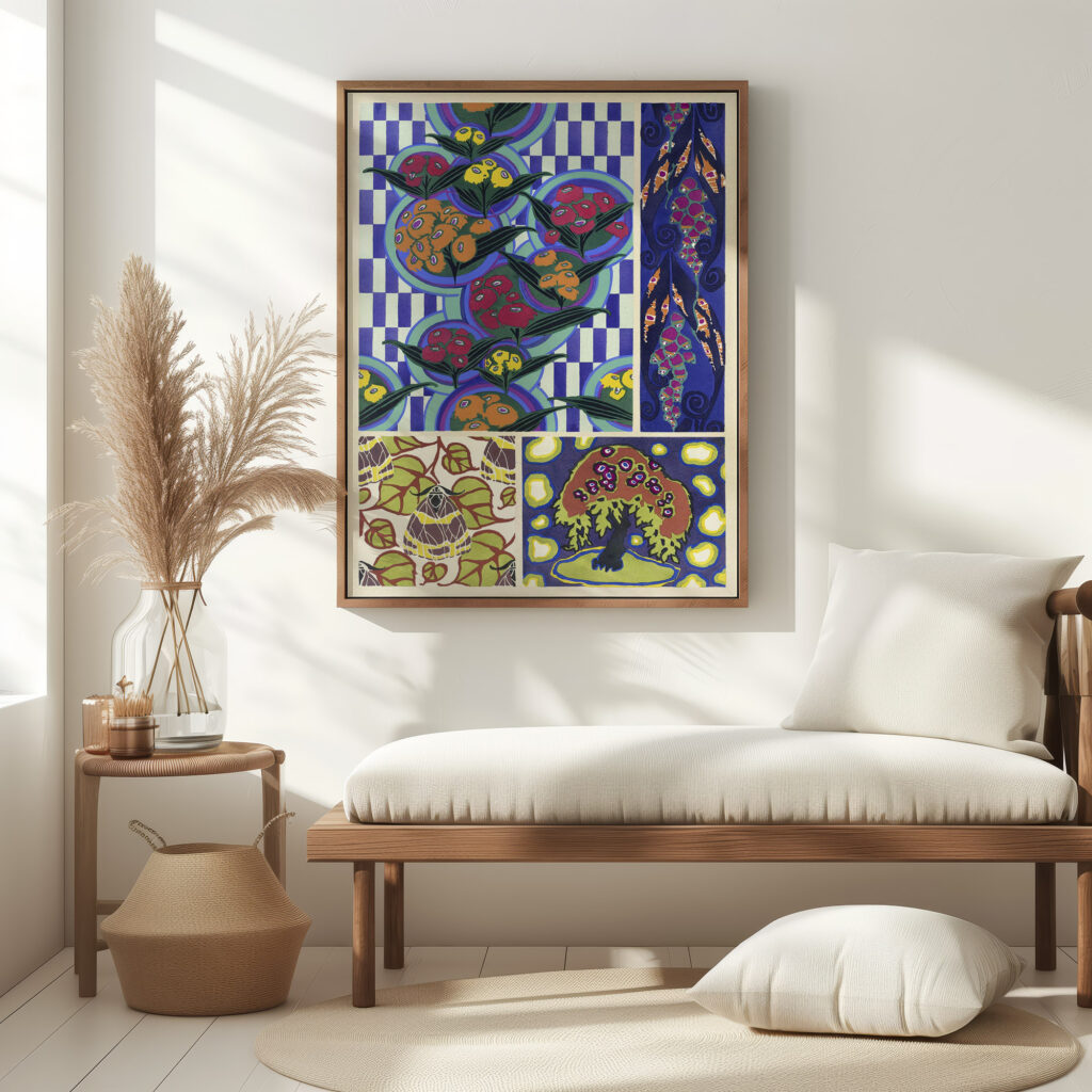 Floreal dessins coloris nouveaux Pl.08 1925 Emile Allain Seguy 5 mockup