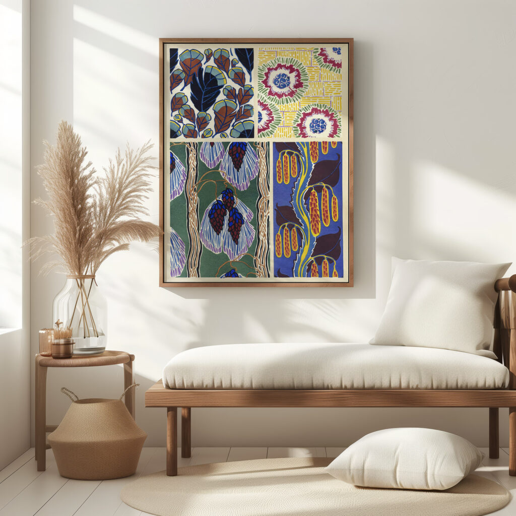 Floreal dessins coloris nouveaux Pl.09 1925 Emile Allain Seguy 5 mockup