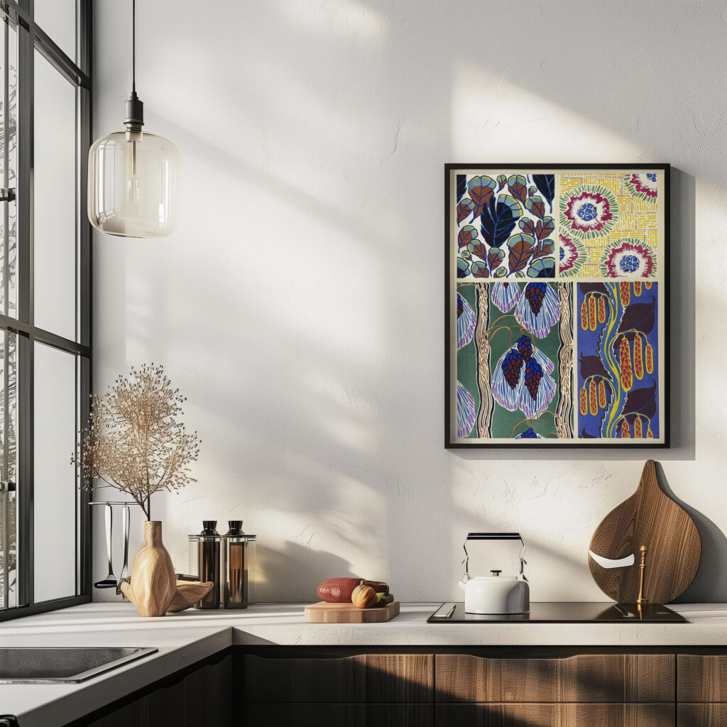 Floreal dessins coloris nouveaux Pl.09 1925 Emile Allain Seguy 6 mockup