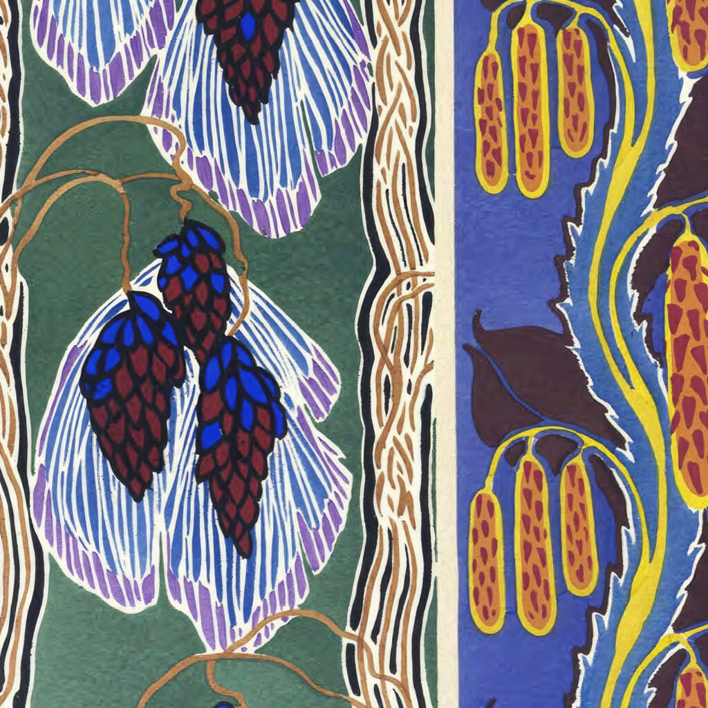 Floreal dessins coloris nouveaux Pl.09 1925 Emile Allain Seguy 8 mockup