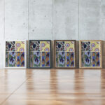 Floreal dessins coloris nouveaux Pl.09 1925 Emile Allain Seguy framed posters mockup