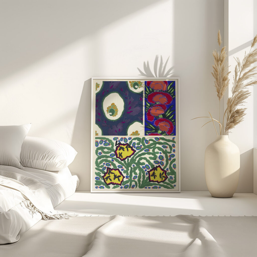 Floreal dessins coloris nouveaux Pl.10 1925 Emile Allain Seguy 4 mockup