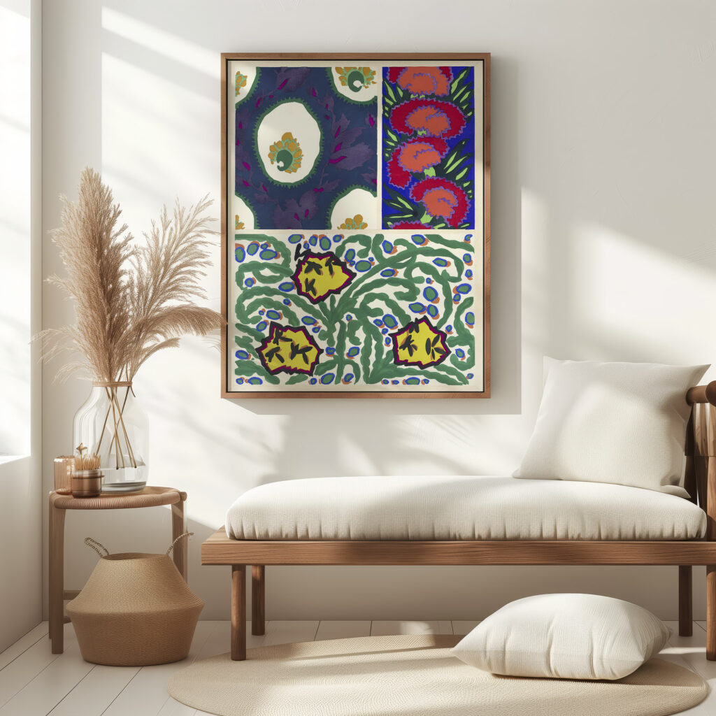 Floreal dessins coloris nouveaux Pl.10 1925 Emile Allain Seguy 5 mockup