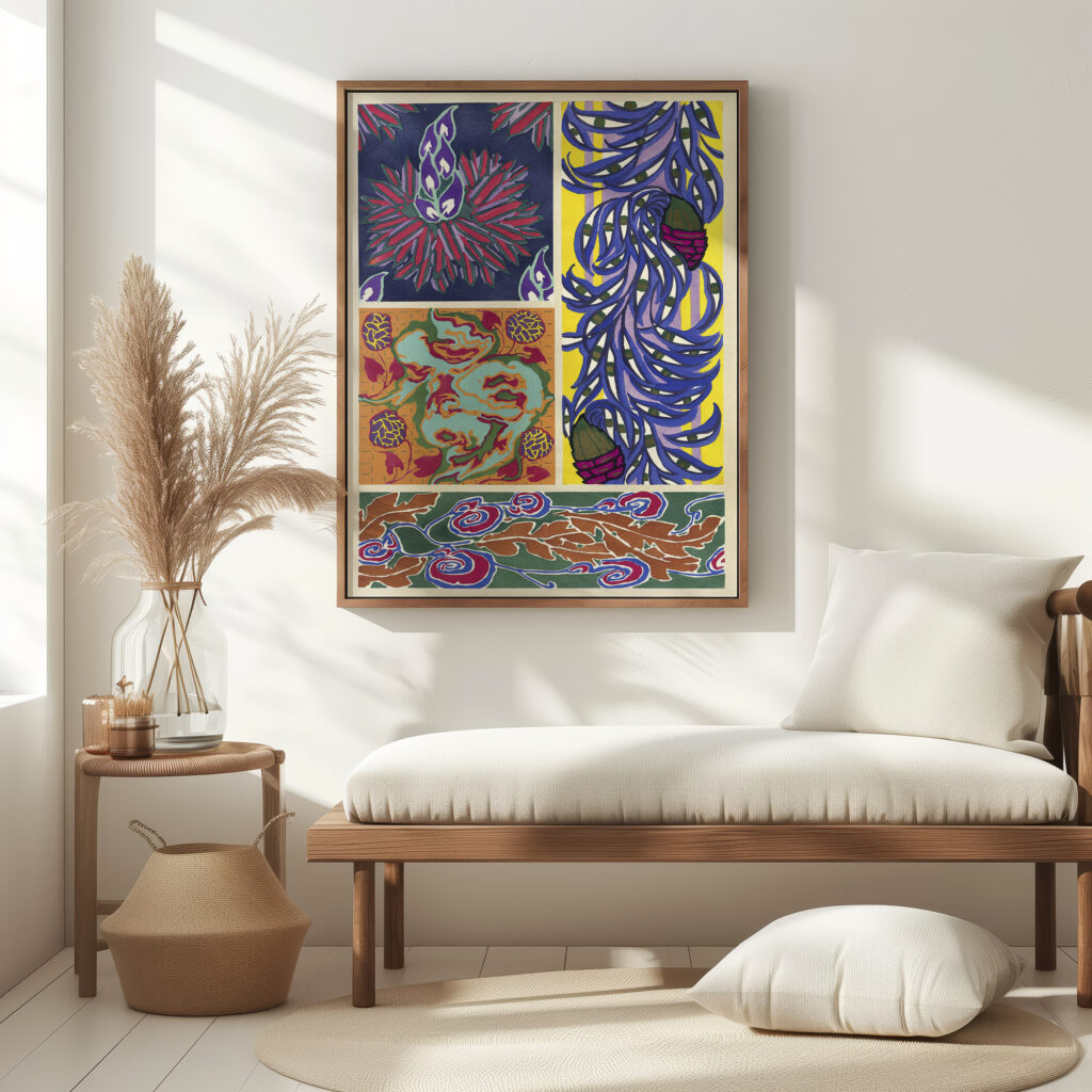 Floreal dessins coloris nouveaux Pl.13 1925 Emile Allain Seguy 5 mockup