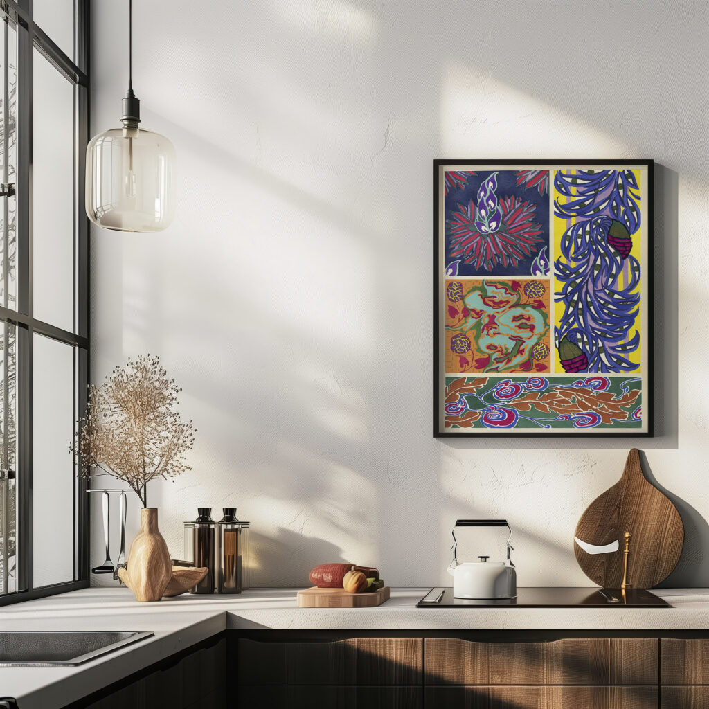 Floreal dessins coloris nouveaux Pl.13 1925 Emile Allain Seguy 6 mockup