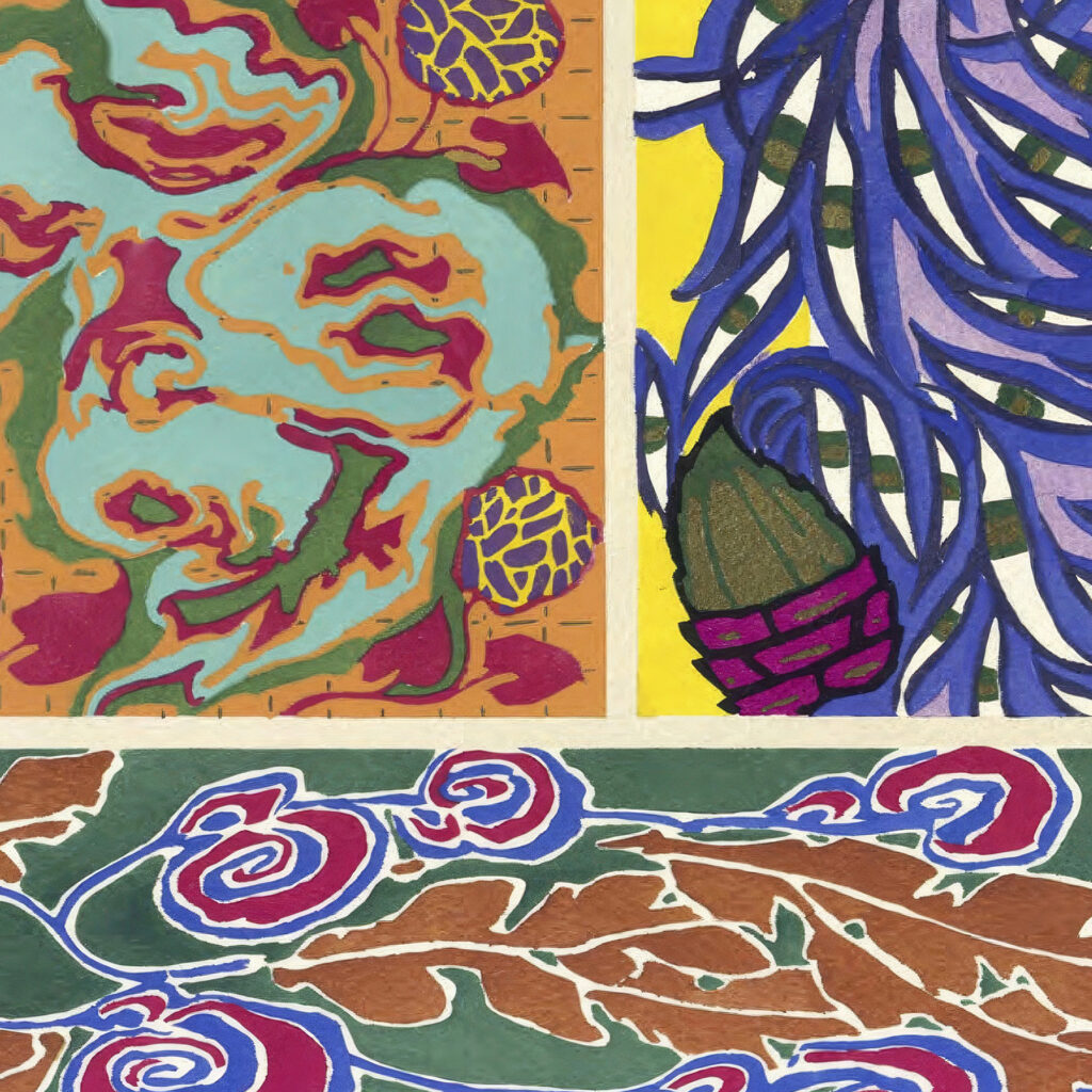 Floreal dessins coloris nouveaux Pl.13 1925 Emile Allain Seguy 8 mockup