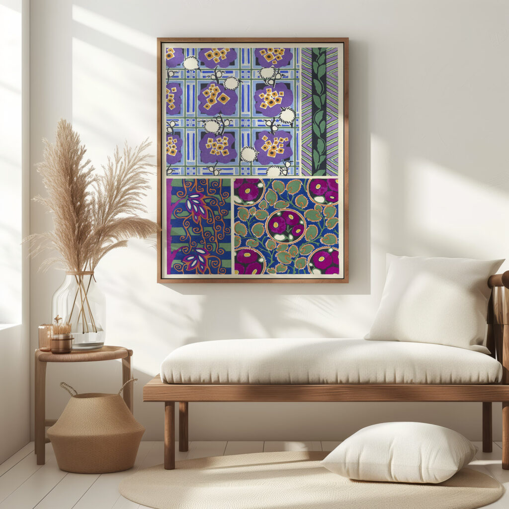 Floreal dessins coloris nouveaux Pl.14 1925 Emile Allain Seguy 5 mockup