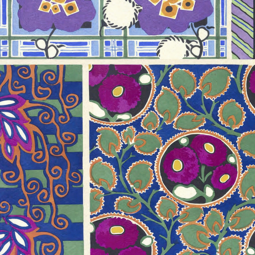 Floreal dessins coloris nouveaux Pl.14 1925 Emile Allain Seguy 8 mockup