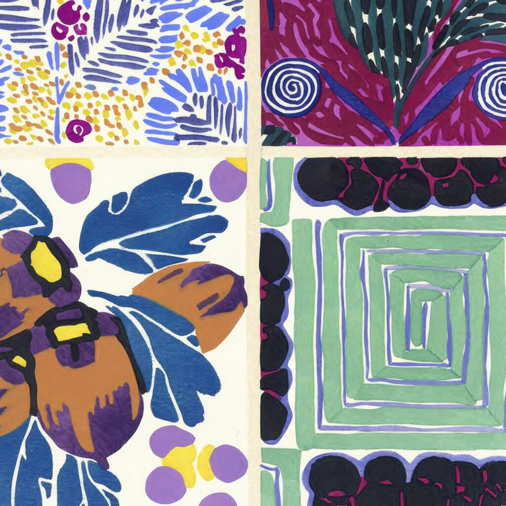 Floreal dessins coloris nouveaux Pl.15 1925 Emile Allain Seguy 8 mockup