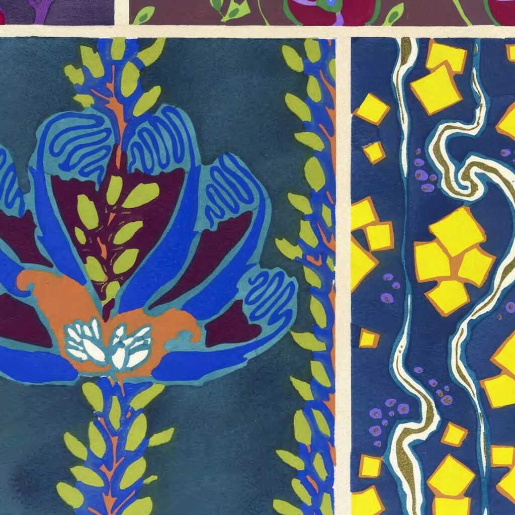 Floreal dessins coloris nouveaux Pl.18 1925 Emile Allain Seguy 8 mockup