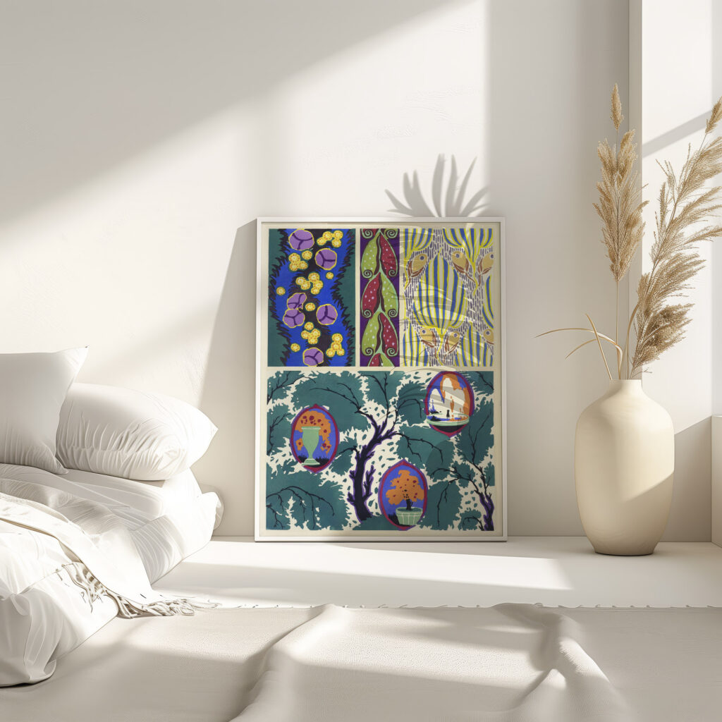 Floreal dessins coloris nouveaux Pl.19 1925 Emile Allain Seguy 4 mockup