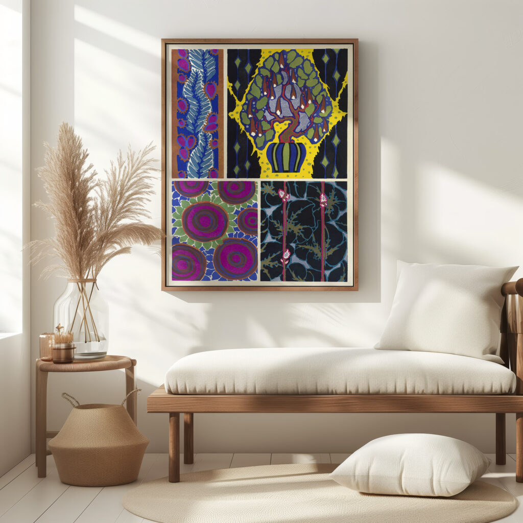 Floreal dessins coloris nouveaux Pl.20 1925 Emile Allain Seguy 5 mockup