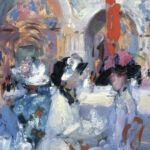 Florians Cafe Venice 1910 Francis Campbell Boileau Cadell 1 8 mockup