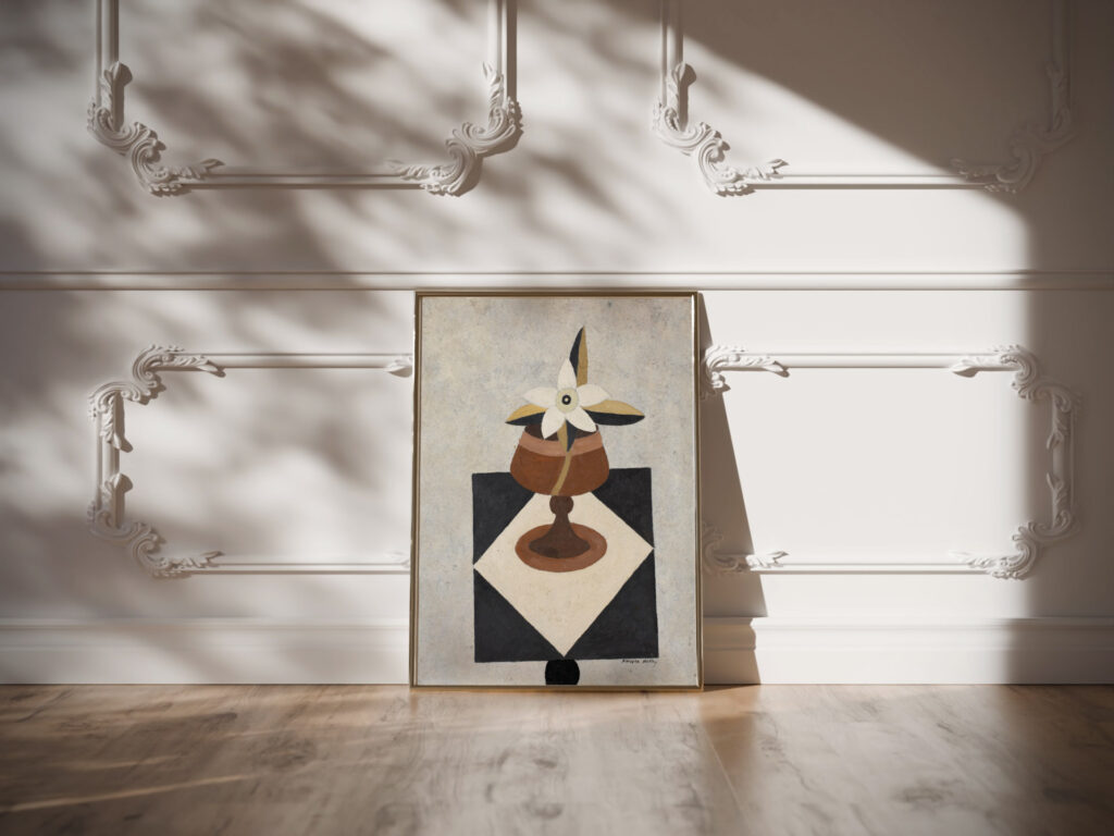 Flowerpiece 1916 Marsden Hartley video mockup