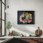 Flowers and fruit 1924 Georges Valmier 6 mockup