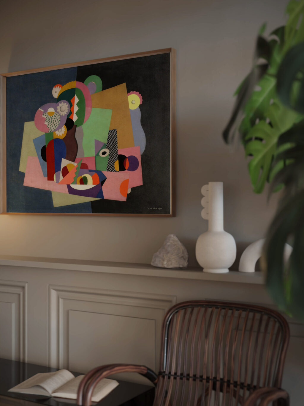 Flowers and fruit 1924 Georges Valmier video mockup