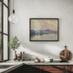 Fog over a Fish Pond 1929 Zolo Palugyay 6 mockup