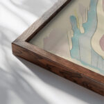 Fohn 1939 Karl Wiener close up dark wood mockup