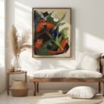 Four foxes 1913 Franz Marc 5 mockup