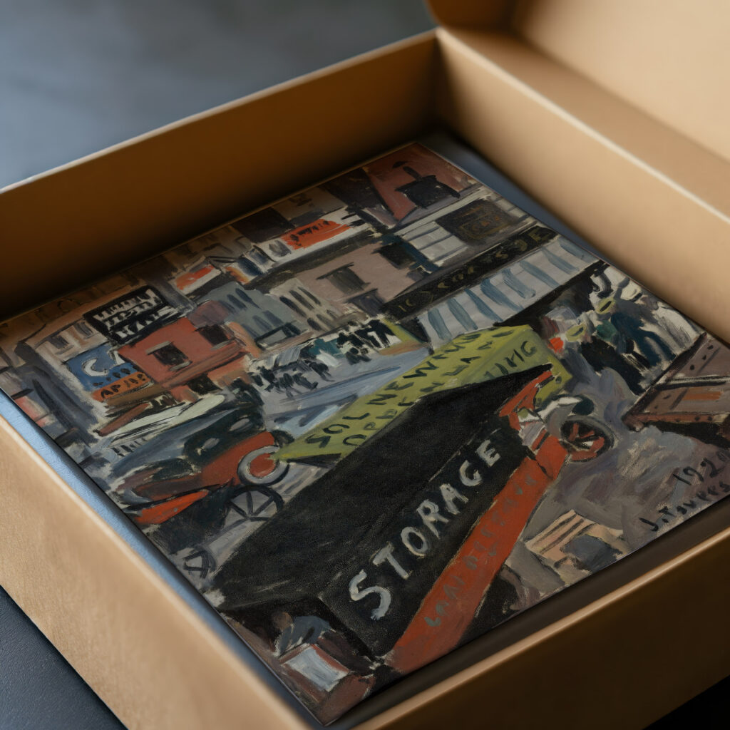 Fourteenth Street Business Town 1920 Joaquin Torres Garcia video mockup