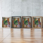 Fra Classensgade regnvejr Edvard Weie framed posters mockup