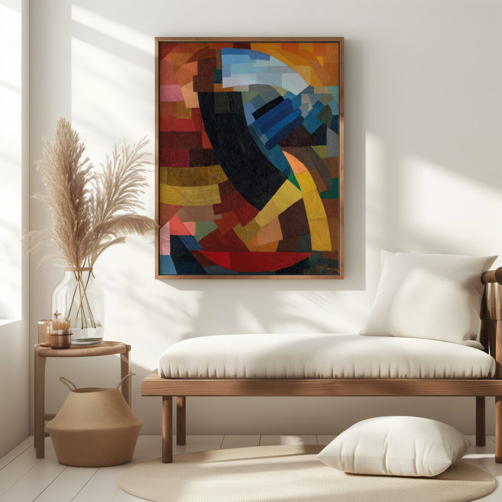 Fragments de figure a lensemble des plans 1928 Otto Freundlich 5 mockup