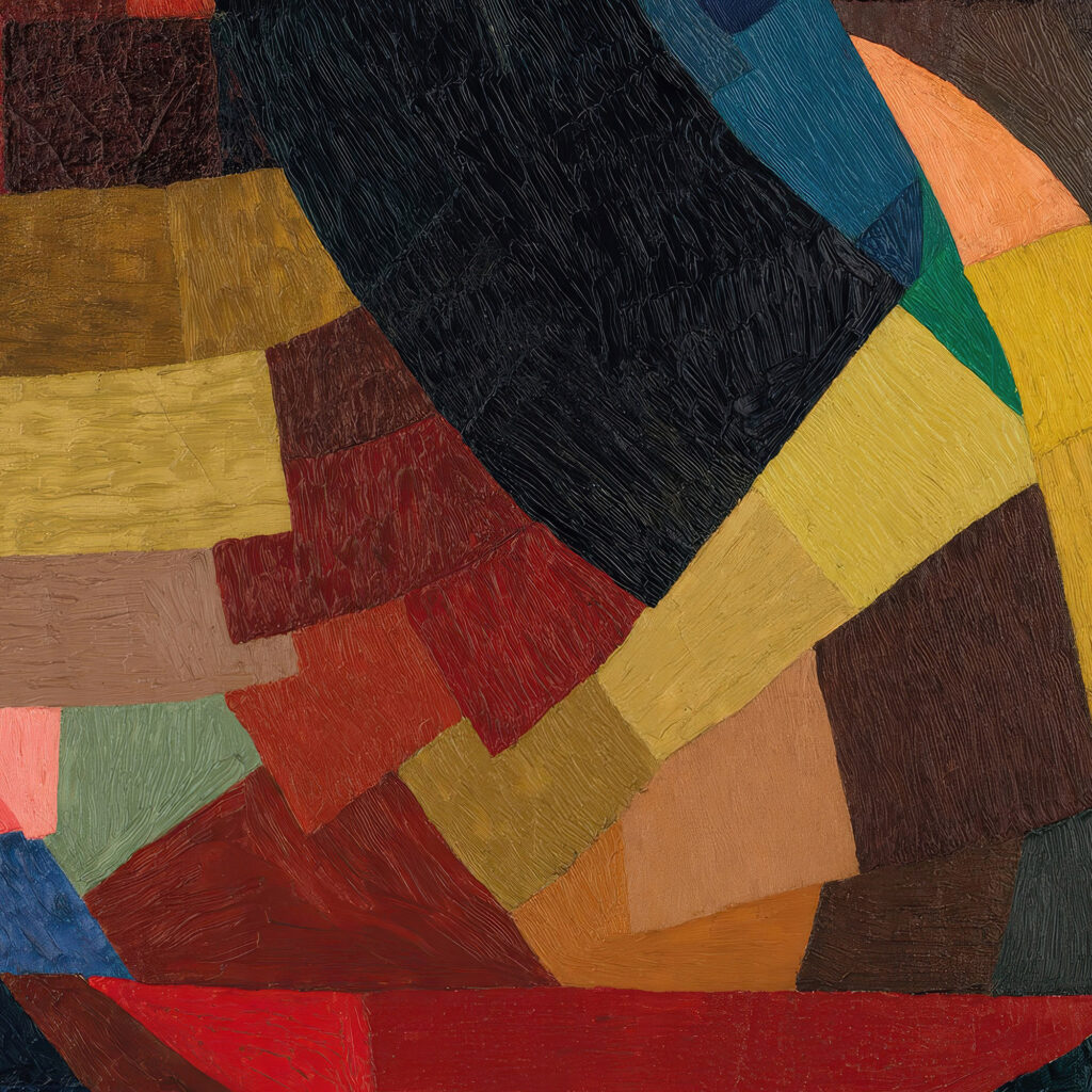 Fragments de figure a lensemble des plans 1928 Otto Freundlich 8 mockup