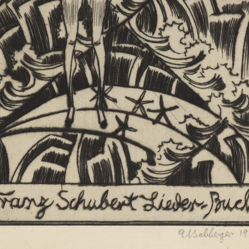 Franz Schubert Lieder Buch 1917 August Babberger 8 mockup