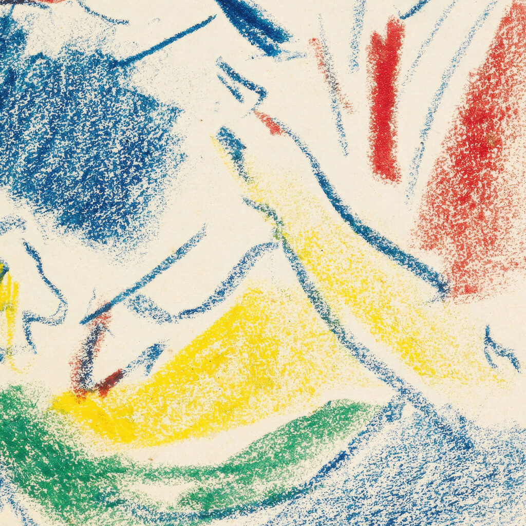 Frau mit Kind 1908 Ernst Ludwig Kirchner 8 mockup