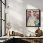 Frau mit Schurze Erna Kirchner ca 1929 Ernst Ludwig Kirchner 6 mockup