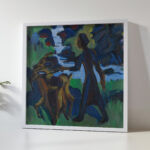 Frau mit Ziege 1938 Ernst Ludwig Kirchner 5 mockup