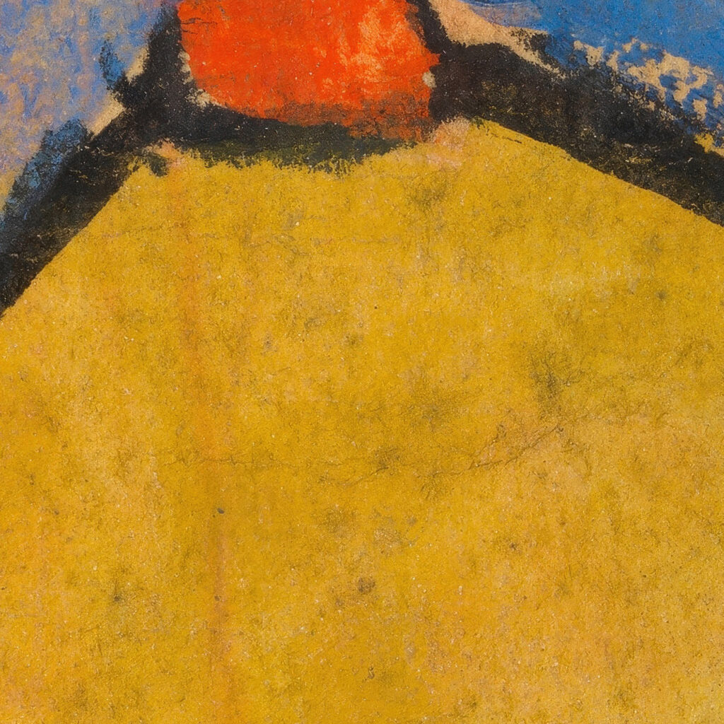 Frau mit ausgebreiteten Armen in gelbem Rock 1918 Egon Schiele 8 mockup