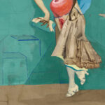 Frau zwei Flugzeuge Bomben around 1940 Karl Wiener 8 mockup