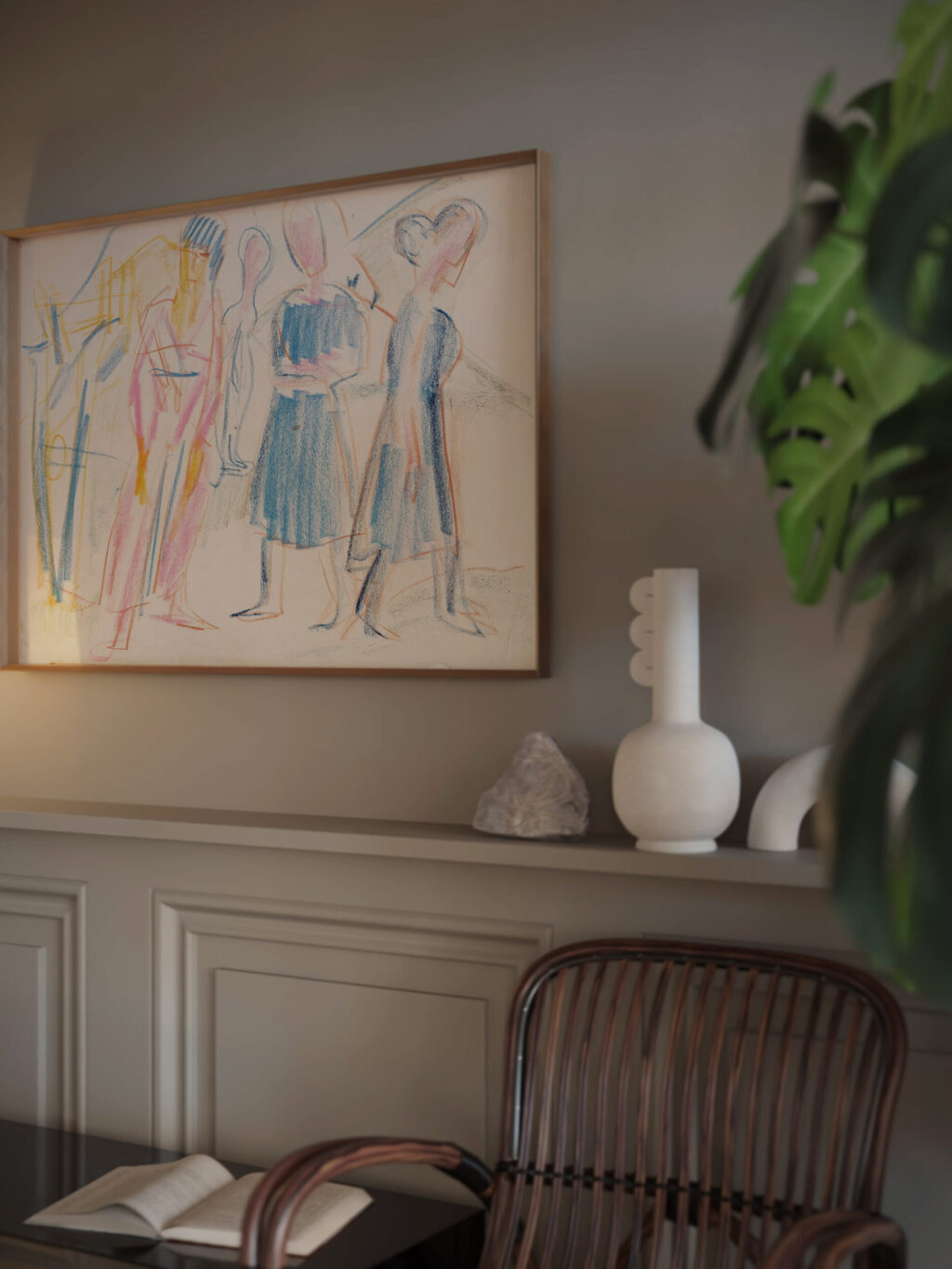 Frauen in Landschaft 1925 1930 Ernst Ludwig Kirchner video mockup