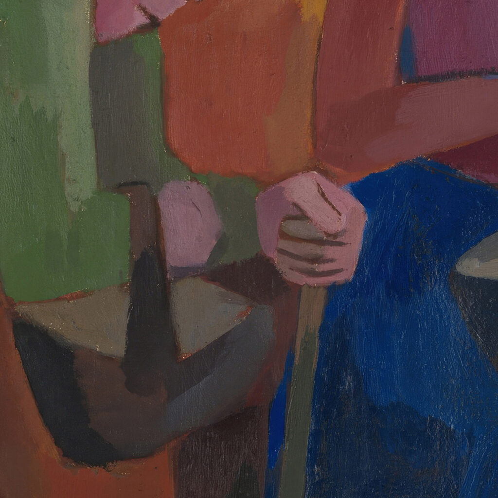 Frauen vor dem Haus 1921 Martel Schwichtenberg 8 mockup