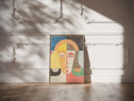 Frauenkopf Circa 1935 Heinrich Hoerle video mockup