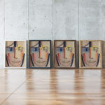 Frauenkopf Femina 1923 Alexej von Jawlensky framed posters mockup