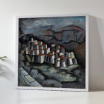 French hill town Roger de La Fresnaye 5 mockup